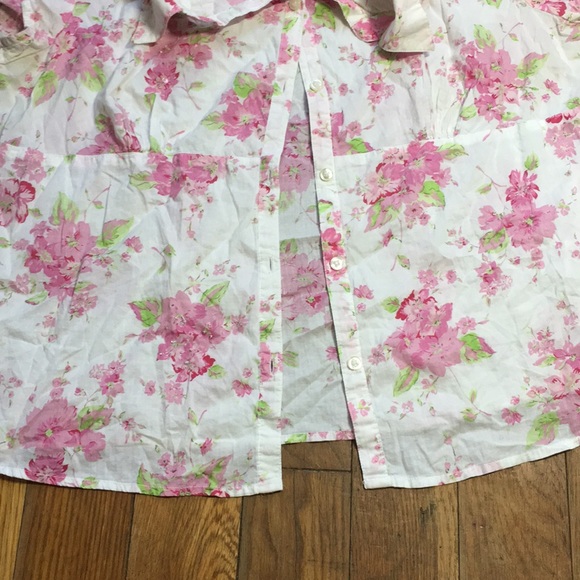 Jordache dewy flower button down - Picture 5 of 11